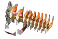  Eugy 87 Cat - Pumpkin Card 3D Puzzle 