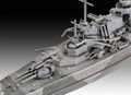  Revell 1/1200 German Battleship Gneisenau Starter Set 
