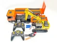  HuiNa RC 1/24 2.4G 9CH Platform Trailer & 6CH Excavator RTR 