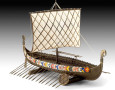  Revell 1/50 Viking Ship Model Set 