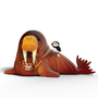  Eugy 107 Walrus Card 3D Puzzle 