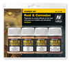  Vallejo Pigments Set - Rust & Corrosion 