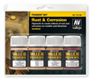  Vallejo Pigments Set - Rust & Corrosion 