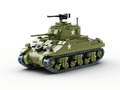  Build Army 1/33 M4 Sherman Medium Tank 