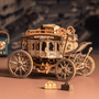  Rokr Stagecoach Mechanical Music Box 3D Wooden Model Kit 