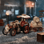  Rokr Steam Engine Mechanical 3D Wooden Kit 
