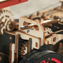  Rokr Steam Engine Mechanical 3D Wooden Kit 