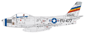 Airfix 1/48 North American F-86F Sabre   Airfix 1/48 North American F-86F Sabre