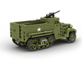  Build Army 1/33 M3A1 Half-Track 