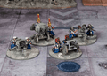  Wargames Atlantic 28mm Death Fields - Les Grognards Command and Heavy Support 