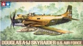  Tamiya 1/48 Douglas A-1J Skyraider US Army Air Force 