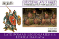  Wargames Atlantic 28mm Decline and Fall - Late Roman Legionaries Set 1 Lorica Hamata 