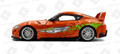 Solido 1/18 Toyota Gr Supra Tribute Orange 2024 Diecast Model   Solido 1/18 Toyota Gr Supra Tribute Orange 2024 Diecast Model