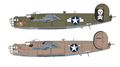  Airfix 1/72 Consolidated B-24D Liberator 