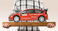  IXO 1/8 Citroen C4 WRC 2008 Red Diecast Model Kit 