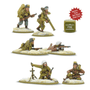  Warlord Games 28mm Bolt Action US Airborne in Winter Uniform 1944-1945 - Weapon Teams 