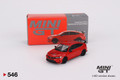 Mini GT 1/64 Honda Civic Type R Rallye Red 2023 W/ Advan GT Wheel   Mini GT 1/64 Honda Civic Type R Rallye Red 2023 W/ Advan GT Wheel