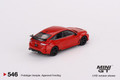 Mini GT 1/64 Honda Civic Type R Rallye Red 2023 W/ Advan GT Wheel   Mini GT 1/64 Honda Civic Type R Rallye Red 2023 W/ Advan GT Wheel
