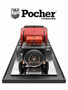  Pocher 1/8 1932 Rolls Royce Phantom II Sedanca Coupe Maroon And Black Ready Assembled 