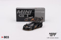  Mini GT 1/64 Lamborghini Aventador SVJ 63 Roadster Nero Aldebaran (LHD) 