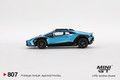  Mini GT 1/64 Lamborghini Huracan Sterrato Blu Aegir (RHD) 