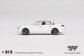  Mini GT 1/64 BMW I7 Xdrive 60 Mineral White (RHD) 