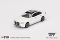  Mini GT 1/64 BMW I7 Xdrive 60 Mineral White (RHD) 