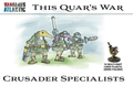 Wargames Atlantic 28mm This Quar's War - Crusader Specialists 