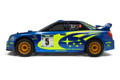  HPI Racing 1/8 WR8 Flux 2001 WRC Subaru Impreza RTR 2.4Ghz Remote Control Car 
