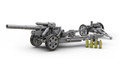  Build Army 1/35 German 15cm SFH 18 Artillery 