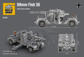  Build Army 1/35 88mm Flak 36 Artillery 