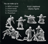  Victrix 28mm WWII German Heavy Weapons Support 1944-1945 