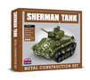  Coach House Partners - M4 Sherman Tank - Metal Construction Set 