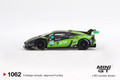  Mini GT 1/64 Lamborghini Huracán GT3 EVO2 #78 Forte Racing 2024 IMSA Daytona 24 Hrs 