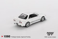  Mini GT 1/64 Nissan Skyline GT-R (R32) VeilSide Combat C-I White 
