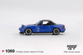  Mini GT 1/64 Mazda Miata MX-5 (NA) Tuned Version Dark Blue 
