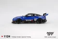  Mini GT 1/64 LB-Silhouette WORKS GT NISSAN 35GT-RR Ver.2 Blue 