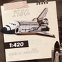 Rokr Space Shuttle 3D Wooden Kit 