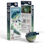 Eugy 138 Pufferfish 'Wobbly' Card 3D Puzzle Eugy 138 Pufferfish 'Wobbly' Card 3D Puzzle