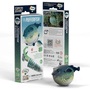  Eugy 138 Pufferfish 'Wobbly' Card 3D Puzzle 