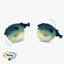 Eugy 138 Pufferfish 'Wobbly' Card 3D Puzzle 