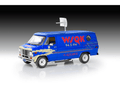  Revell 1/24 GMC WSQK Squawk Van (Stranger Things) Starter Set 