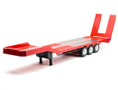  HuiNa RC 1/18 Haulage Flatbed Trailer Red 2.4G RTR 