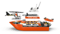  Lego City Coast Guard Rescue Boat & Helicopter 