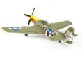  Volantex P-51D Mustang, Green, 4CH, 500MM, Brushless With Gyro, RTF RC Plane 