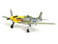  Volantex P-51D Mustang, Green, 4CH, 500MM, Brushless With Gyro, RTF RC Plane 