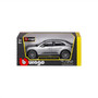  Burago 1/24 Porsche Macan Turbo Silver Diecast Model 