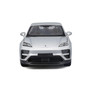 Burago 1/24 Porsche Macan Turbo Silver Diecast Model 