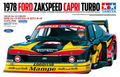  Tamiya 1/24 Ford Zakspeed Capri Turbo 1978 