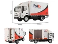  HuiNa RC 1/18 2.4G 12CH Delivery Truck RTR 